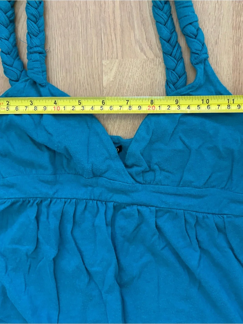 Lucky Brand Turquoise Blue Maxi summer sundress Skirt Dress Spaghetti Straps XS